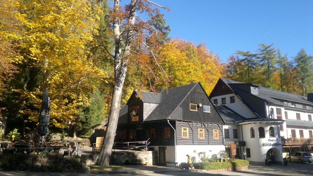 Hotel und Restaurant Köhlerhütte - Fürstenbrunn Beierfeld Exterior foto